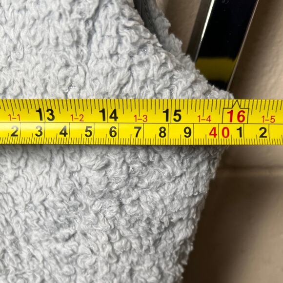 Patagonia Vest Los Gatos Fleece Furry Sleeveless Full Zip Gray Womens Medium - Picture 5 of 5